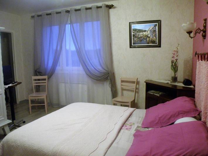 Chambre d’hôte pour 4 personnes, avec Terrasse et Jardin