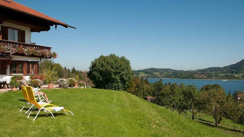 Appartement de vacances pour 2 personnes, avec vue sur le lac et vue ainsi que terrasse et jardin - 1