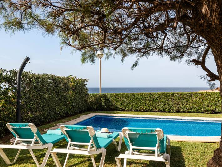 Chalet para 6 personas, con jardín y terraza en Cap d'Artrutx