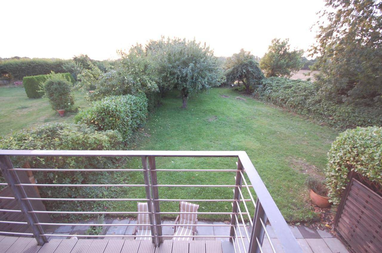 Ferienhaus mit Blick über die Felder und Golfplatz in Hemmelsdorfer See, Ratekau
