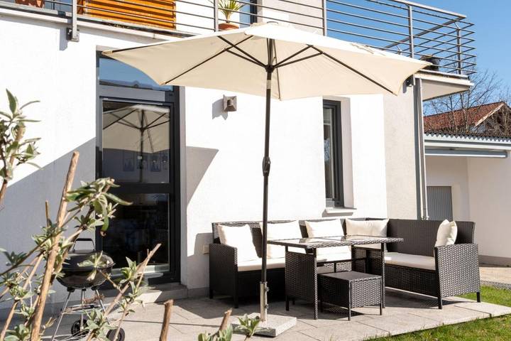 Ferienwohnung für 4 Personen, mit Garten in Eggstätt