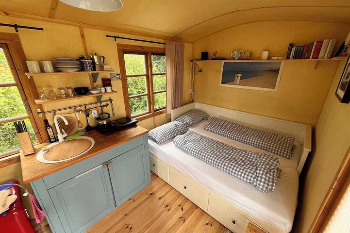 Blockhütte für 3 Personen, mit Garten, mit Haustier in Landkreis Uelzen - 3