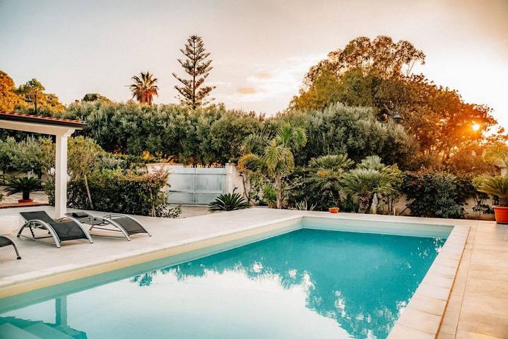 Ferienwohnung für 6 Personen, mit Pool und Garten in Faro Capo Vaticano - 4