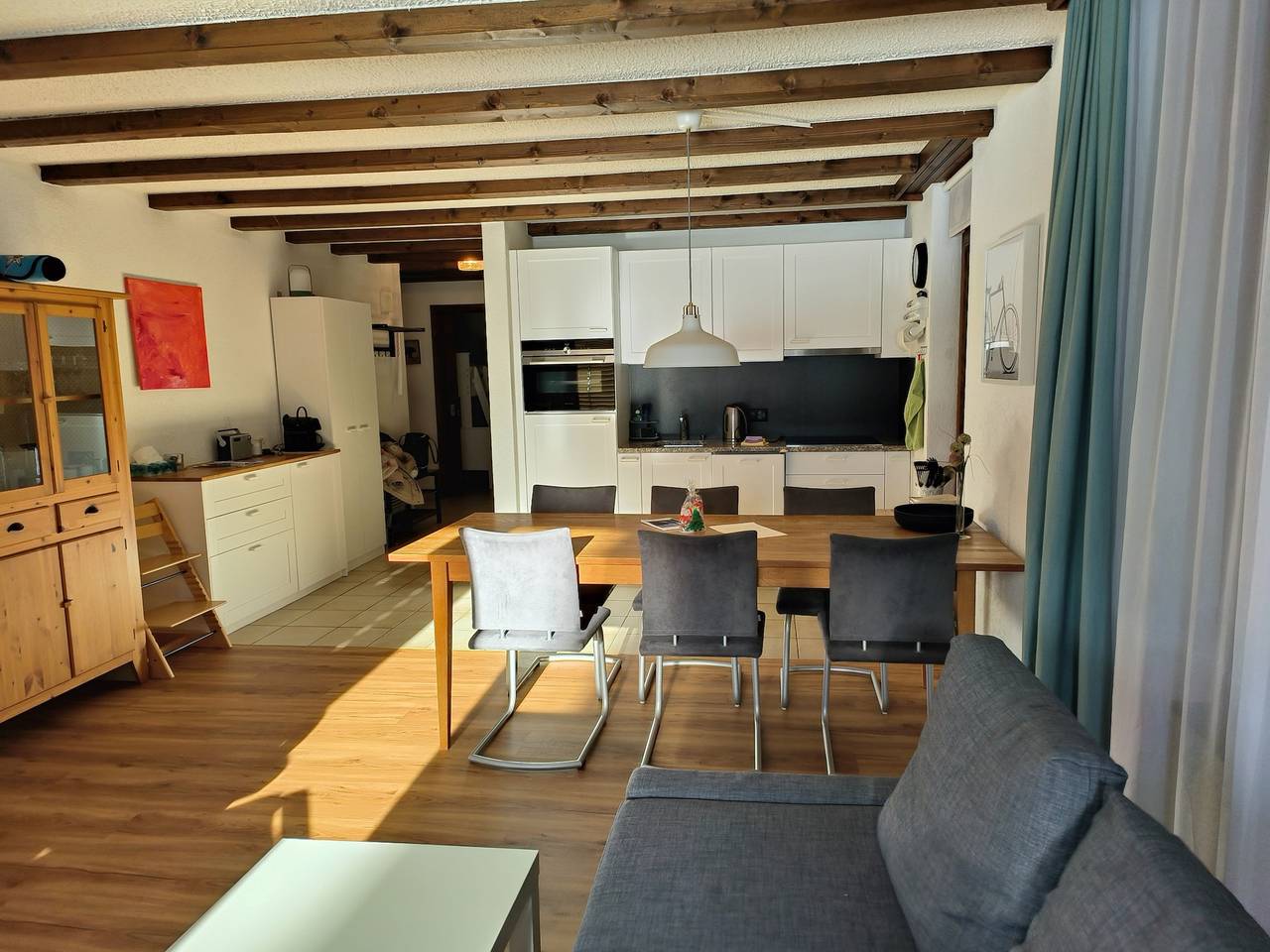 Ganze Ferienwohnung, Ferienwohnung Haus Castor Nr.19 - 5-Bettwohnung in Grächen, Walliser Alpen