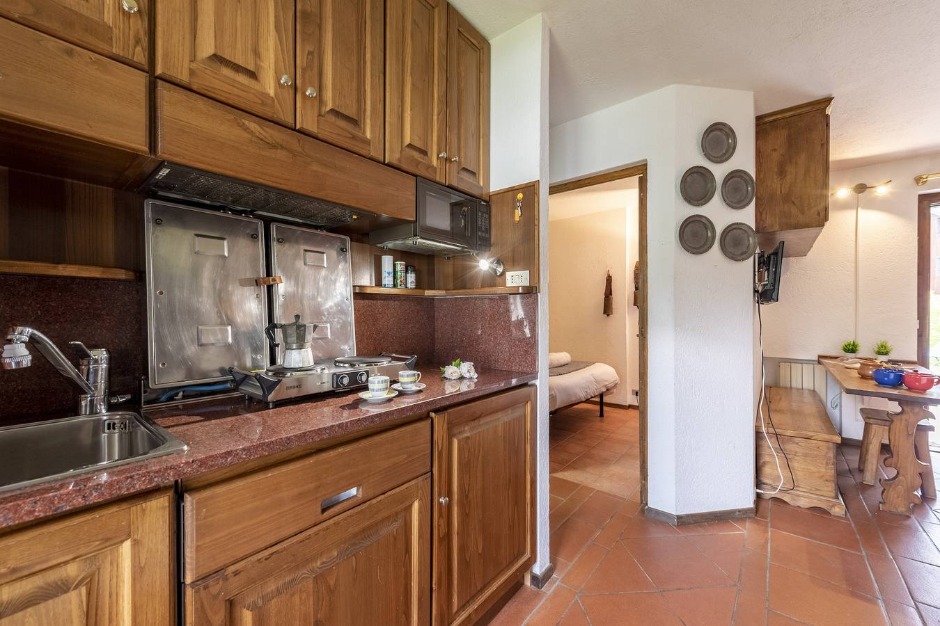 Ganze Wohnung, Cozy Apartment with Garden in Courmayeur in Verrand, Comune di Pré-Saint-Didier