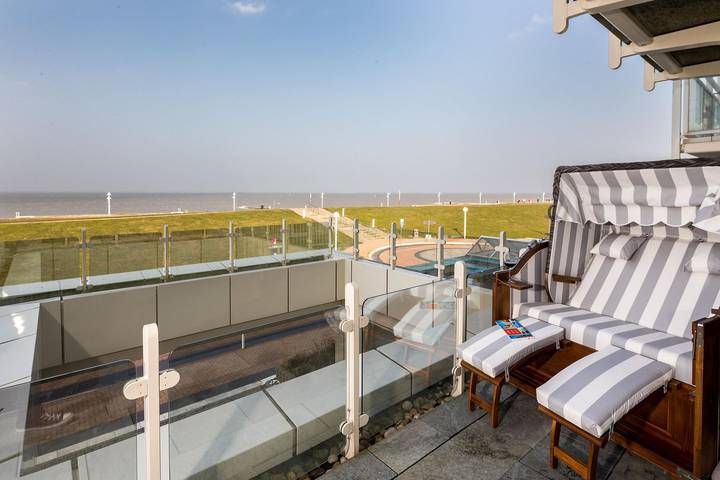 Ferienwohnung für 4 Personen, mit Balkon/Terrasse und Sauna in Norderney Weststrand - 3