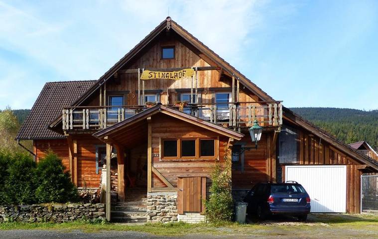 Bed and breakfast for 2 personer, med udsigt og have samt balkon - 1