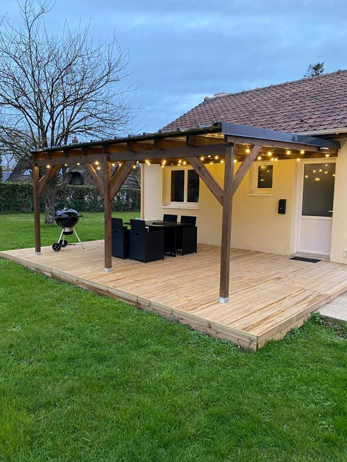 Location de vacances pour 4 personnes, avec terrasse à Pendé (Somme)