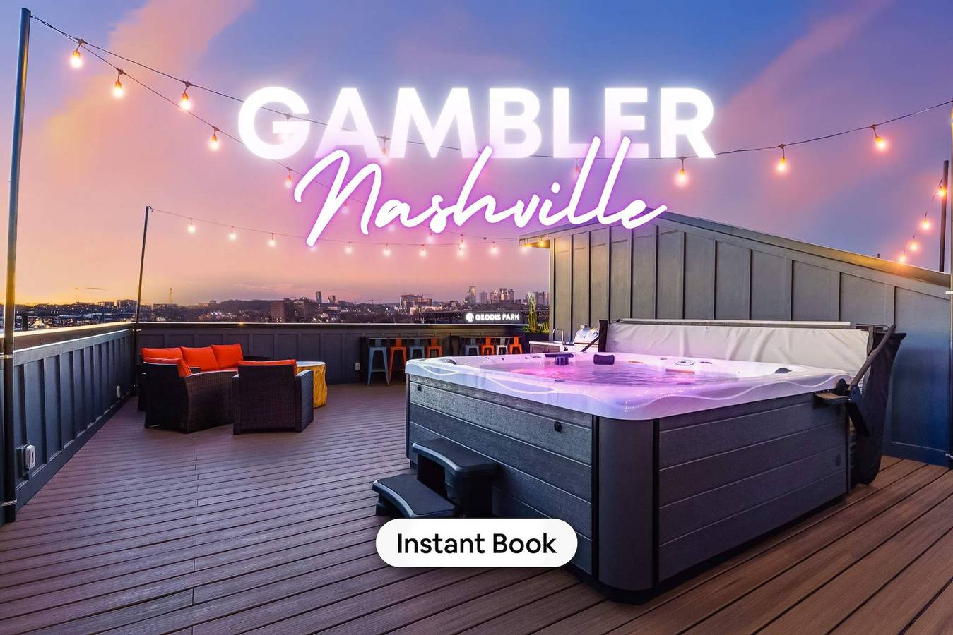 Vacation House for 12 Guests in Nashville, Tennessee