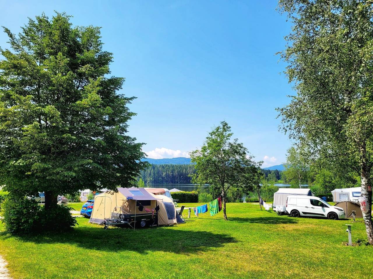 Komfort Stellplatz in Feldkirchen in Kärnten, Bezirk Feldkirchen