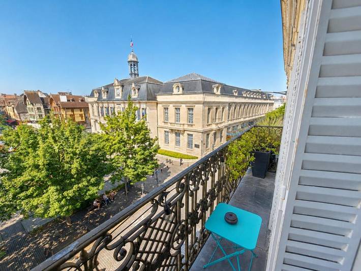 Gîte pour 2 personnes, avec balcon et vue dans Office De Tourisme De Troyes
