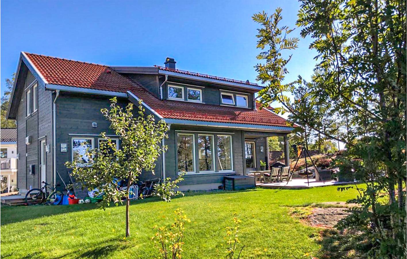 Ferienhaus für 7 Personen mit Garten in Frogn
