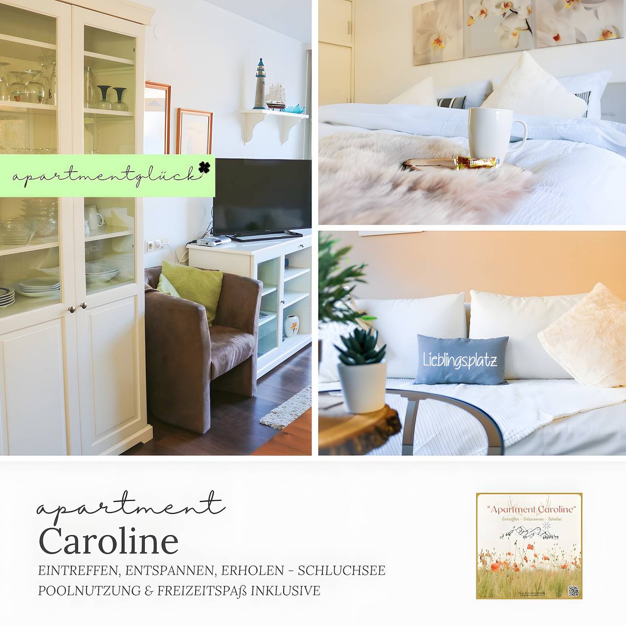 Ganze Wohnung, Apartment Caroline mit Pool & Sauna in Schluchsee, Südschwarzwald
