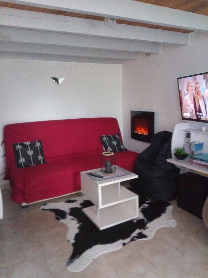 Gîte pour 4 personnes, avec vue et jardin à Andon