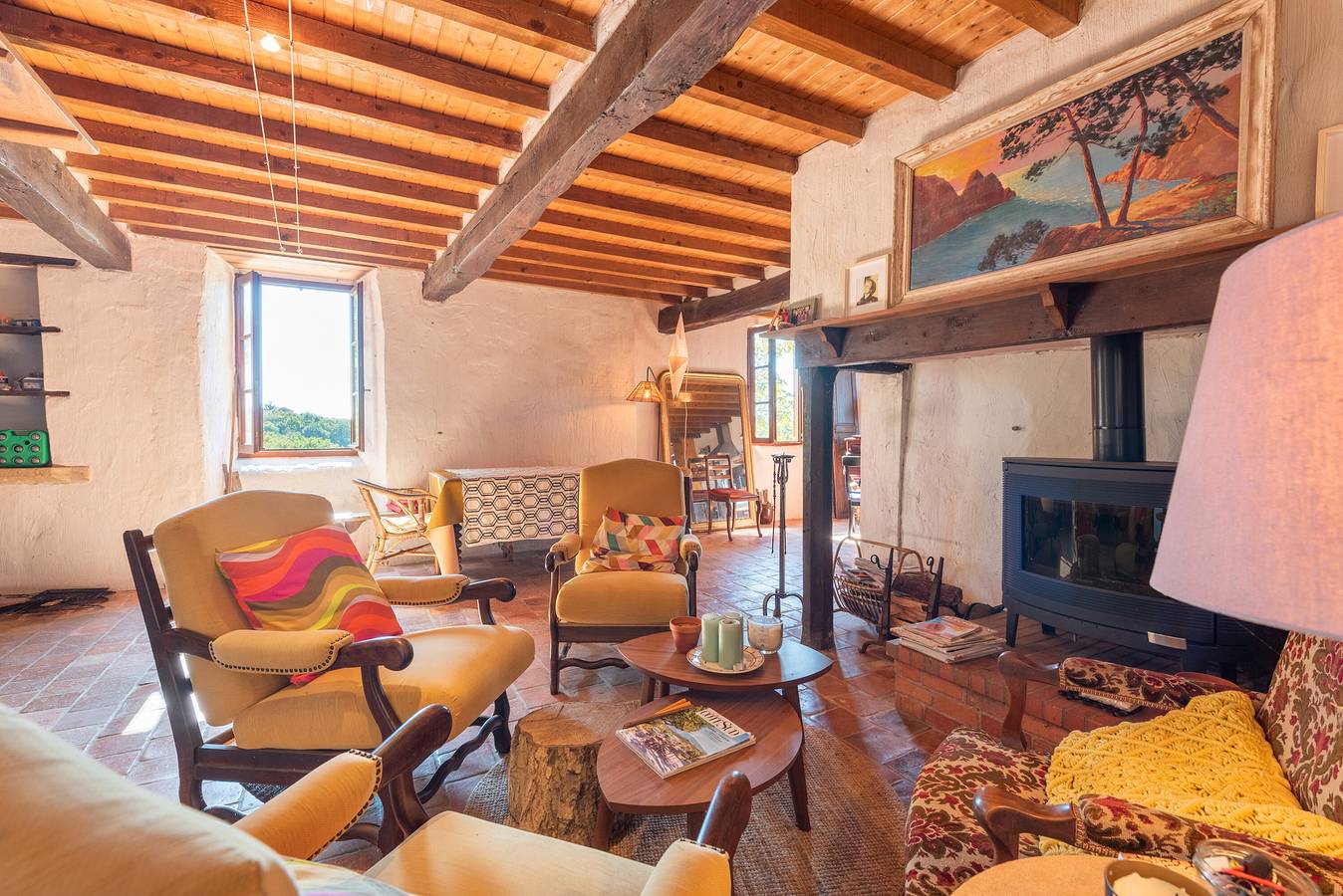 Ferienhaus 'La Toumet' mit Bergblick, privatem Pool und Wlan in Malabat, Gers