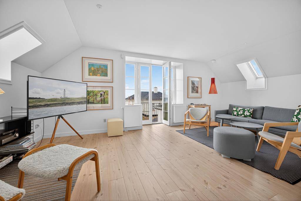 Ganze Ferienwohnung, Ferienidylle am Leuchtturm von Hirtshals – Meeresblick und Gemütlichkeit an der Westküste in Hirtshals, Hirtshals region