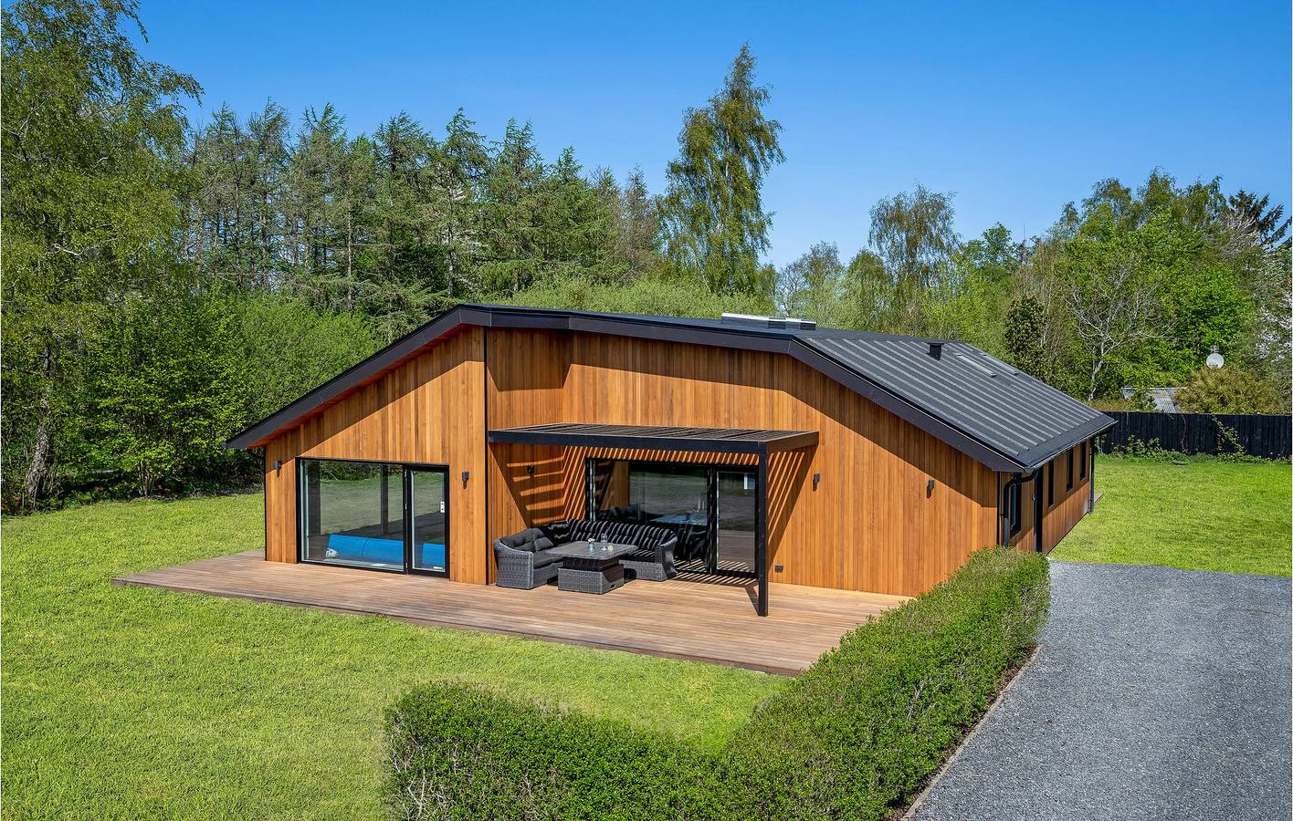 Hus för 10 Personer med pool in Høll, Børkop