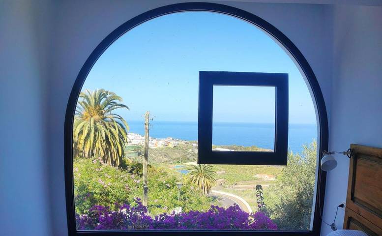 Casa rural para 4 personas, con vistas y jardín en San Juan de la Rambla