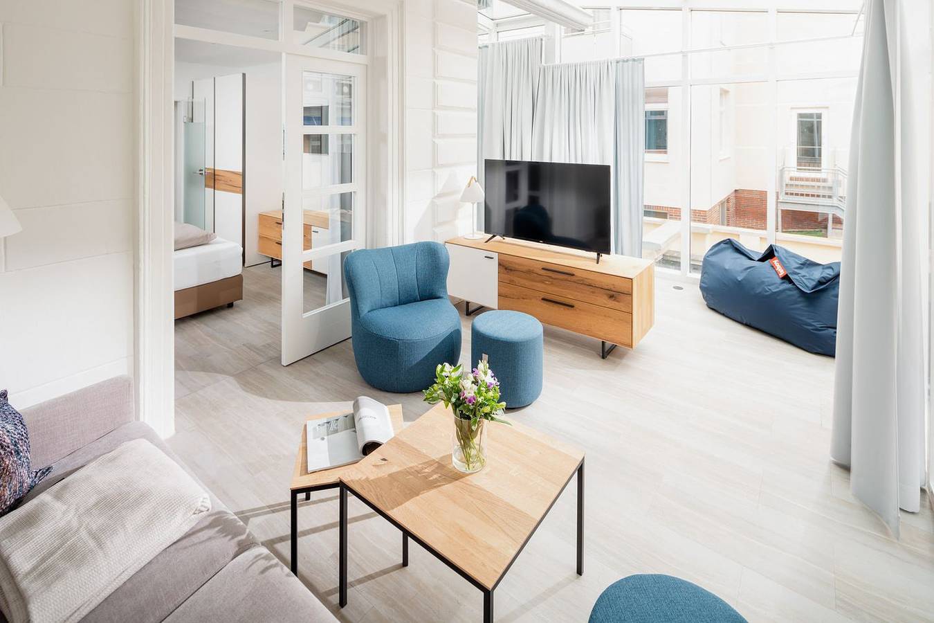 Ganze Wohnung, Nordstrandperle Apartment E10
Moltkestraße 2-5 /  Roonstraße, Nordstrand in Norderney