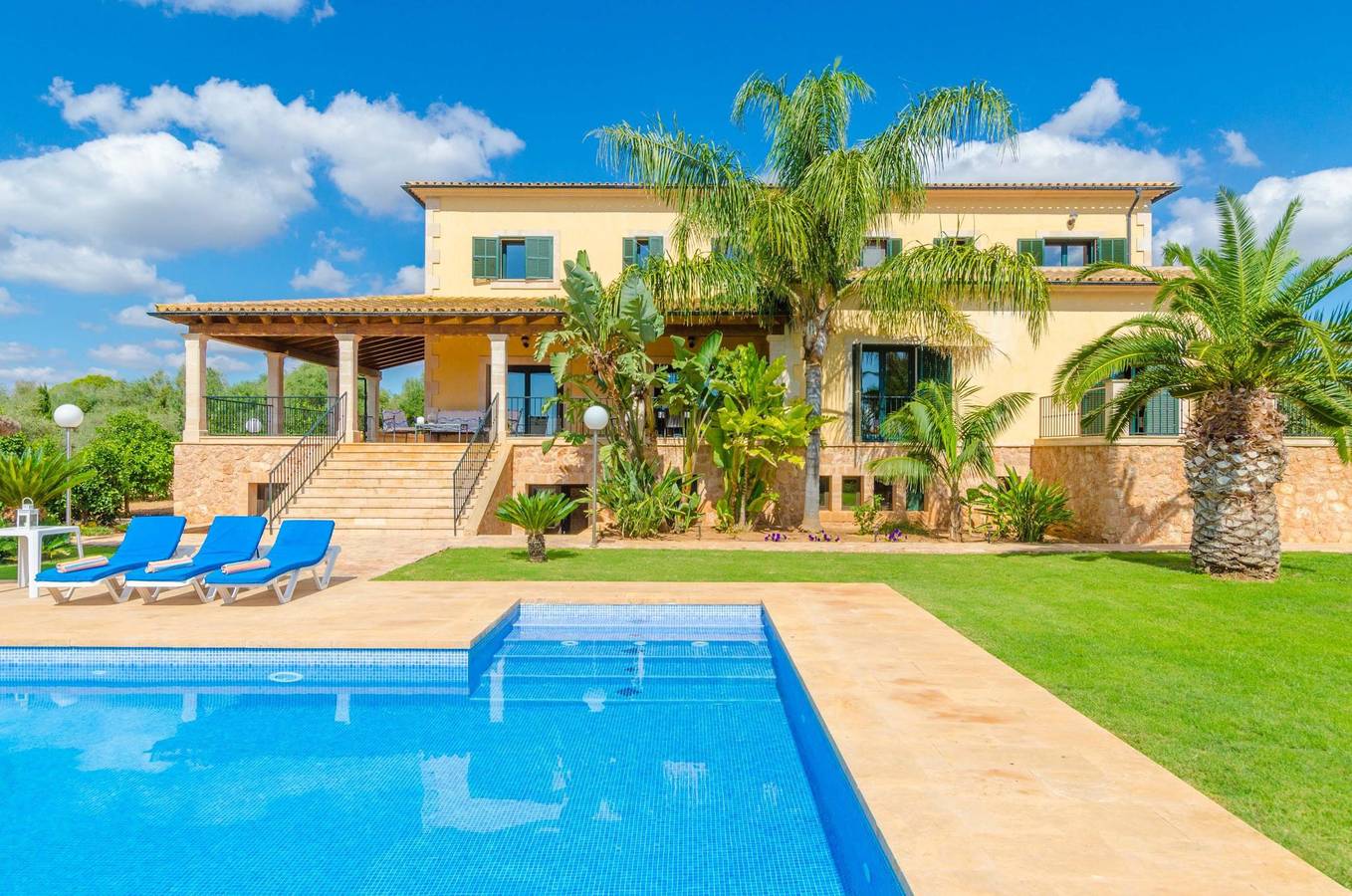 Can Bou – Villa mit Privatpool am Stadtrand von Ses Salines und nur 4 km vom Strand entfernt. Wifi gratis. in Ses Salines, Mallorca Süden