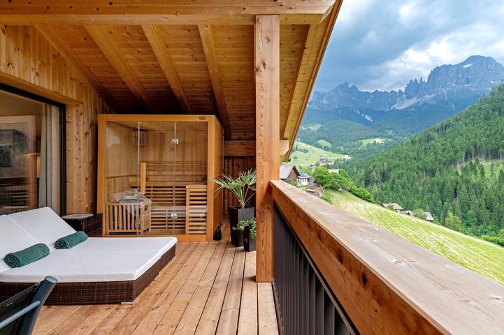 Gîte pour 4 personnes, avec sauna et jardin dans Dolomites