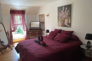 Gîte pour 6 personnes, avec jardin à Cerisy-la-Forêt