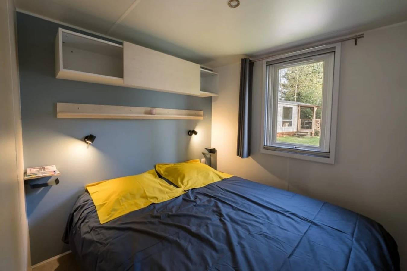 Zecamping 4 étoiles piscine couverte club enfant mobil-home Tv Lv 31m2 in Granges-Aumontzey, Parc naturel régional des Ballons des Vosges