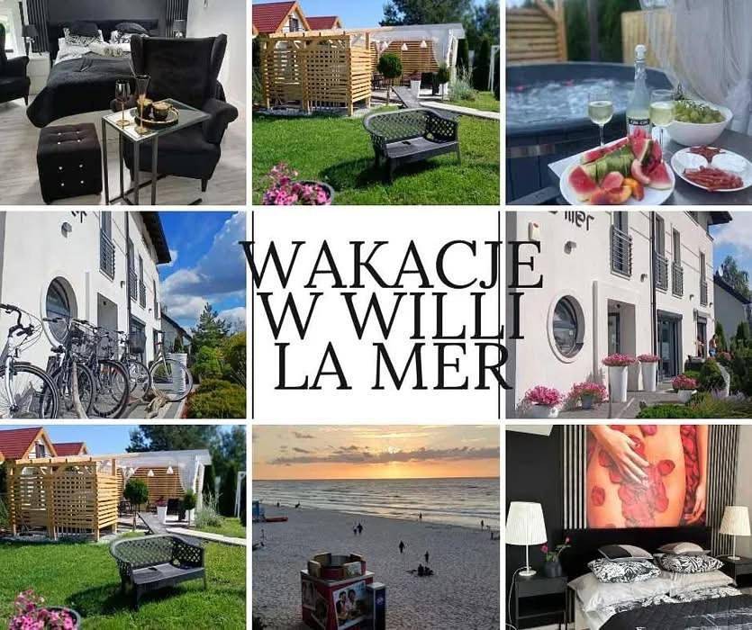 Ganze Ferienwohnung, Willa La mer-Balia z jacuzzi, sauna ,klimatyzacja ,rowery in Przewłoka, Baltic Sea Pomerania