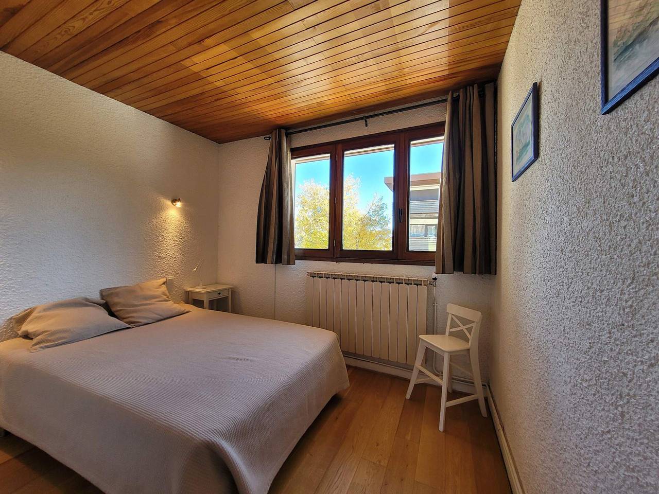 Ganze Wohnung, Renovierte Wohnung, 2 Schlafzimmer, 2 Bäder, Balkon mit Pistenblick in Pra-Loup, Uvernet-Fours