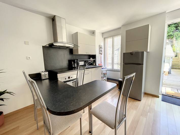 Apartamento entero, Apartamento con wifi en el centro - 2 pers. in Granville, Côte de la Déroute
