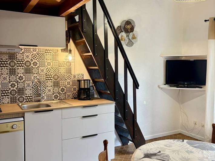 Location de vacances pour 6 personnes, avec jardin, animaux acceptés dans Plage du Village (Le Barcares) - 3