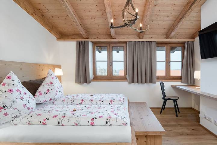 Ferienwohnung für 4 Personen, mit Sauna und Garten sowie Balkon in Petting - 3