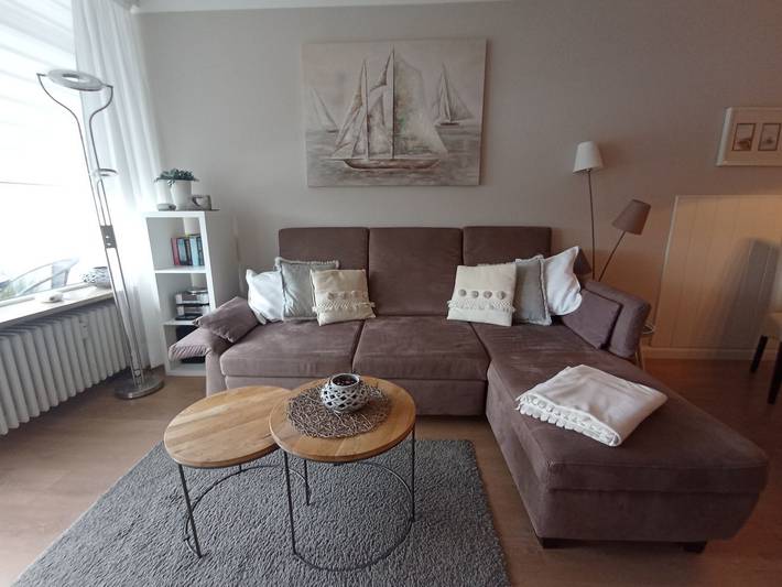 Ferienwohnung für 3 Personen, mit Balkon und Sauna in Dahme