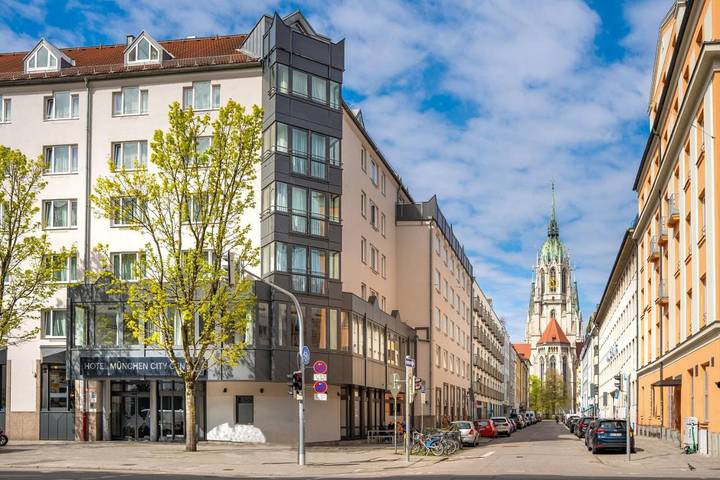 Hotel für 10 Personen, mit Terrasse und Sauna beim Oktoberfest