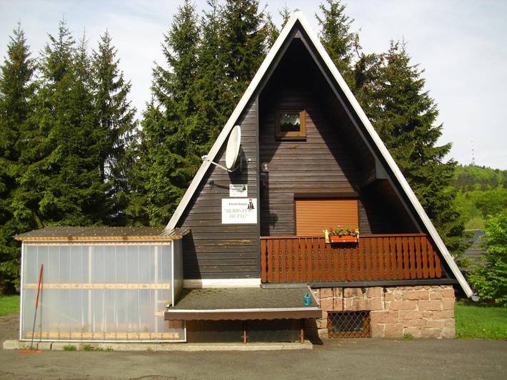 Ferienhaus für 4 Personen, mit Balkon und Terrasse sowie Garten in Tabarz