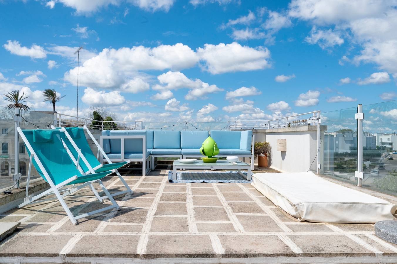 Ferienhaus 'Le Terrazze Otranto Attico - 5' mit Gemeinschaftsterrasse, Wi-Fi und Klimaanlage in Otranto, Otranto und Umgebung