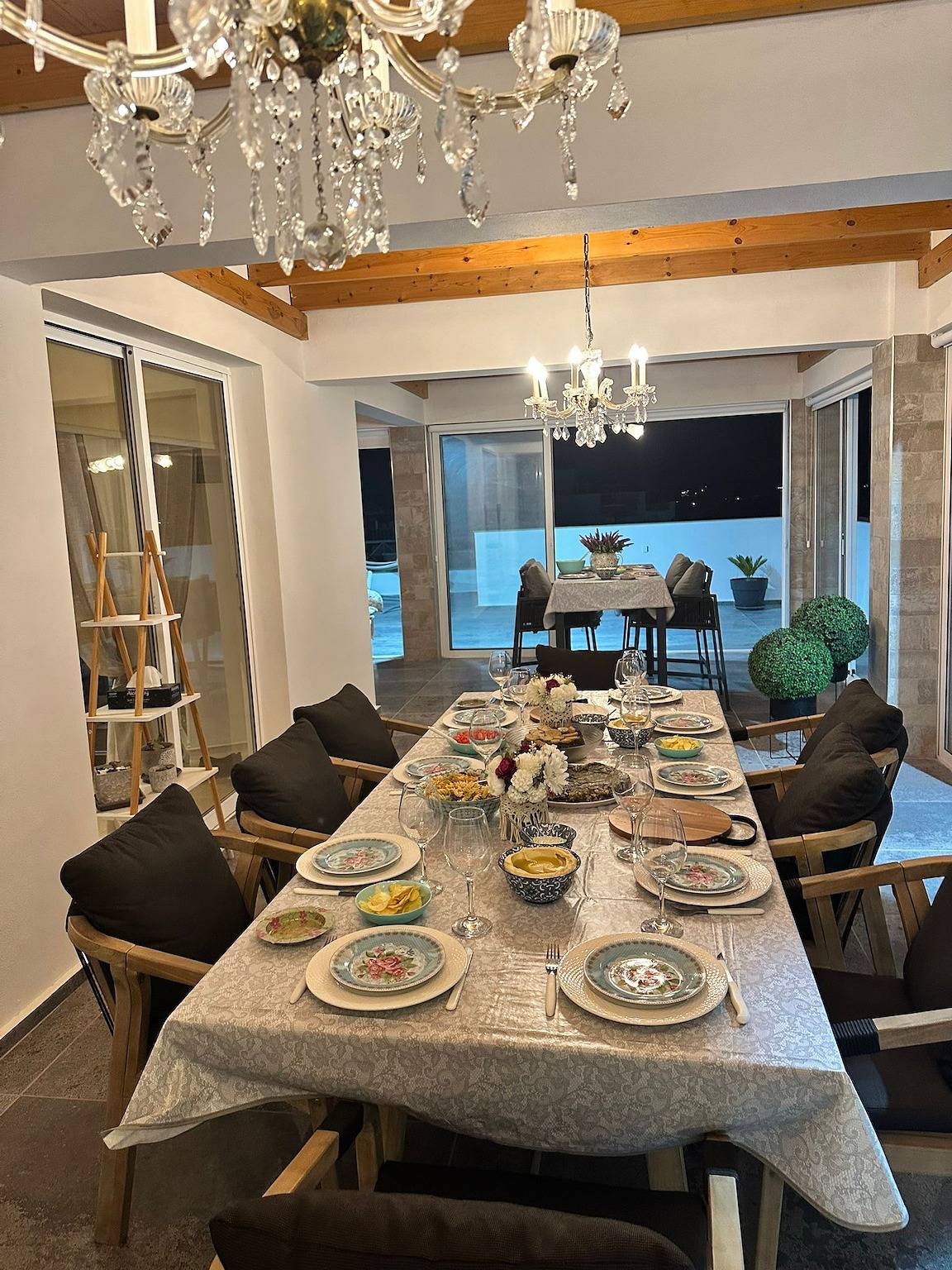 Charmantes Oroklini Penthouse mit Meerblick und privatem Parkplatz in Larnaca Bezirk