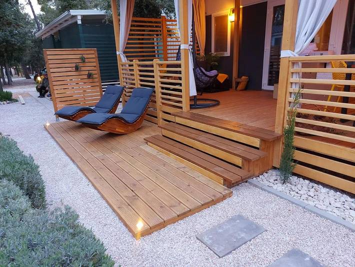 Camping für 8 Personen, mit Ausblick und Garten in Biograd na Moru - 3