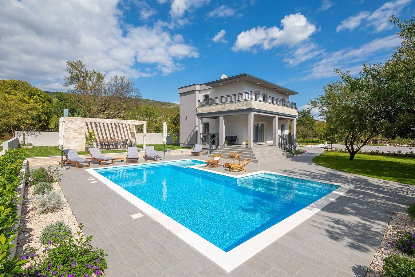 Villa Verde mit Pool in Sinj, Dalmatinisches Zagora