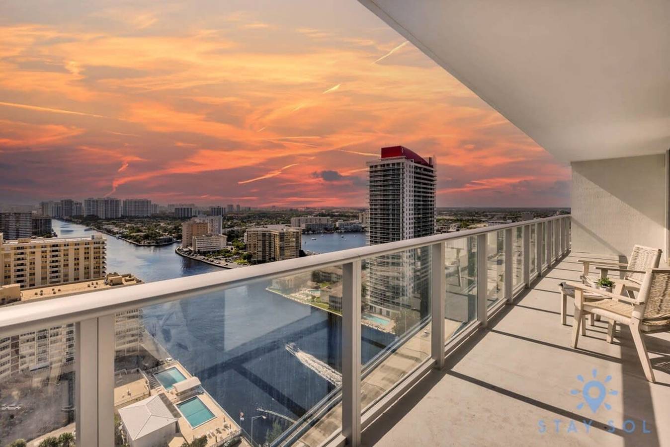 Apartamento entero, Wrap Around Balcony Awesome Views Amazing Pools in Hollywood Beach (FL), Hollywood (Florida)