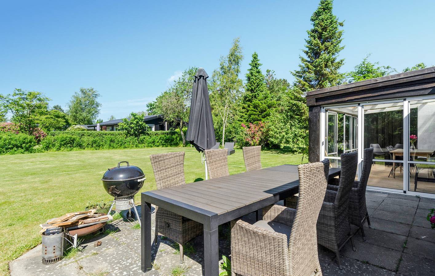 Ferienhaus für 4 Personen mit Terrasse in Norsminde, Odder und Umgebung