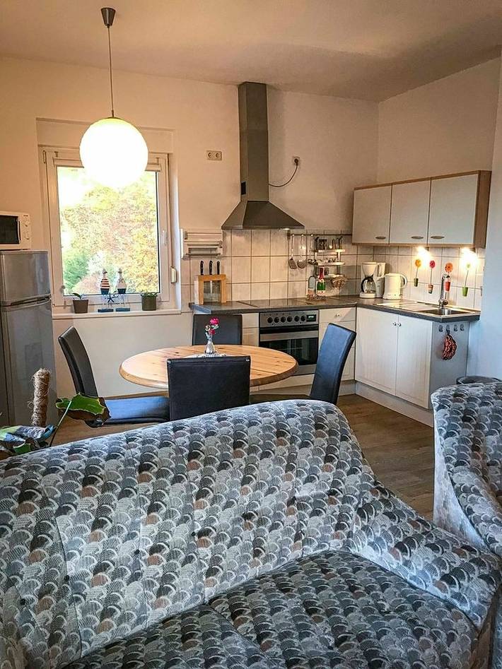 Ferienwohnung für 4 Personen, mit Terrasse und Garten sowie Seeblick, kinderfreundlich in Stuer