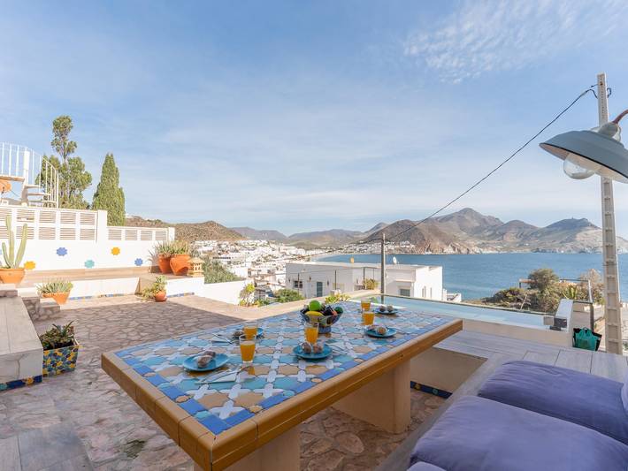 Escapada costera con piscina privada para 6 in San José (Almería), Níjar