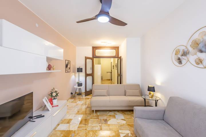 Appartement de vacances pour 6 personnes, avec jardin