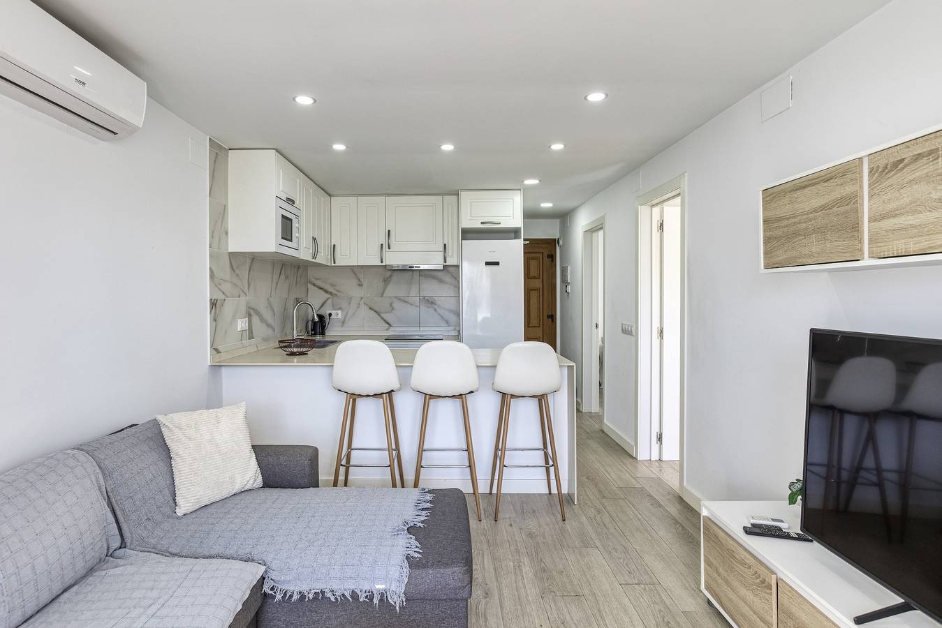 Apartamento entero, Apartamento 'Nidos Cerca De La Playa' con Aire Acondicionado in La Escala, Alt Empordà