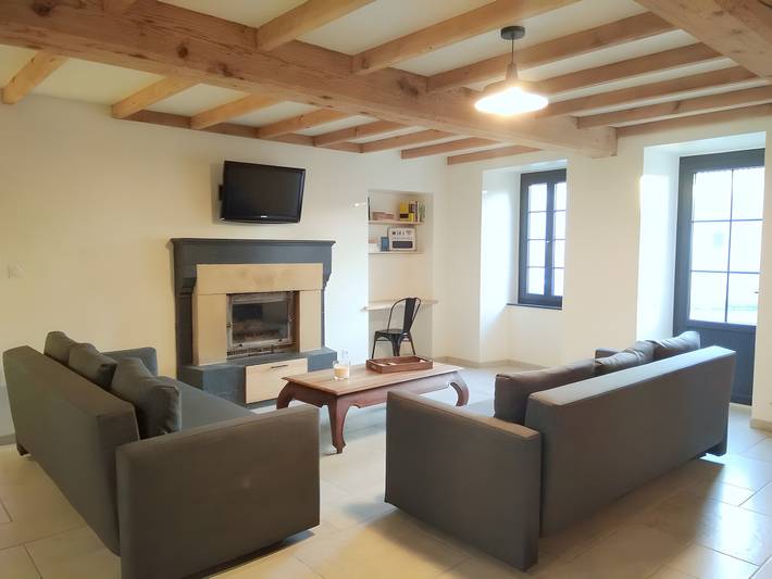 Gîte de l’Échaudi – 14 Guests – La Réorthe