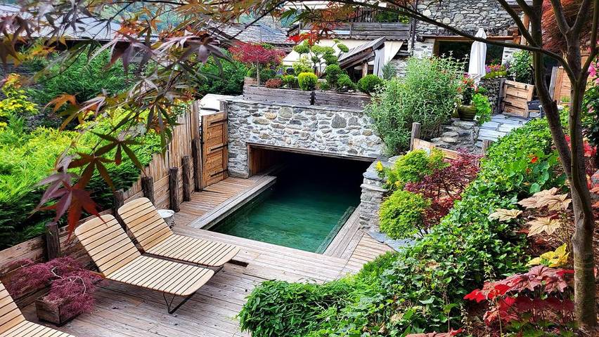 Chambre d’hôte pour 2 personnes, avec sauna et jacuzzi ainsi que jardin et piscine en Savoie - 4