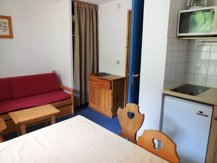 Estudio para 4 personas, con vistas y balcón - 1