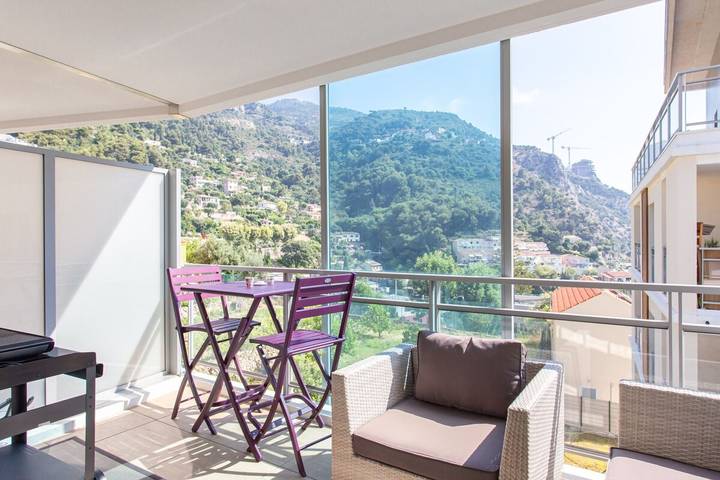 Gîte pour 2 personnes, avec balcon à Beausoleil - 3