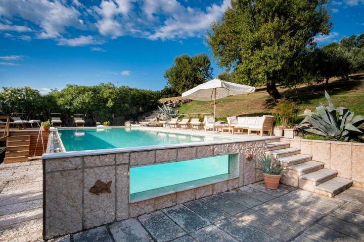 Maison de vacances pour 8 personnes, avec Terrasse et Jardin ainsi que Piscine et Vue à Lozzo Atestino